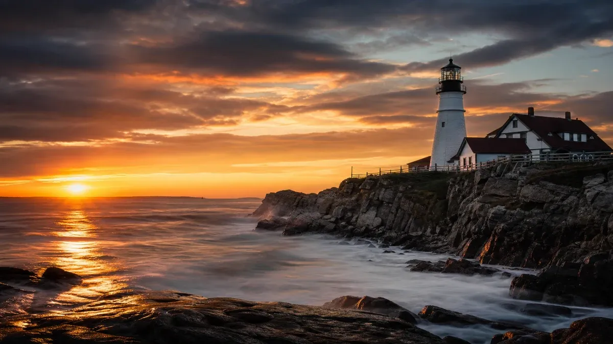 Photography Spots lighthouse guide illustration